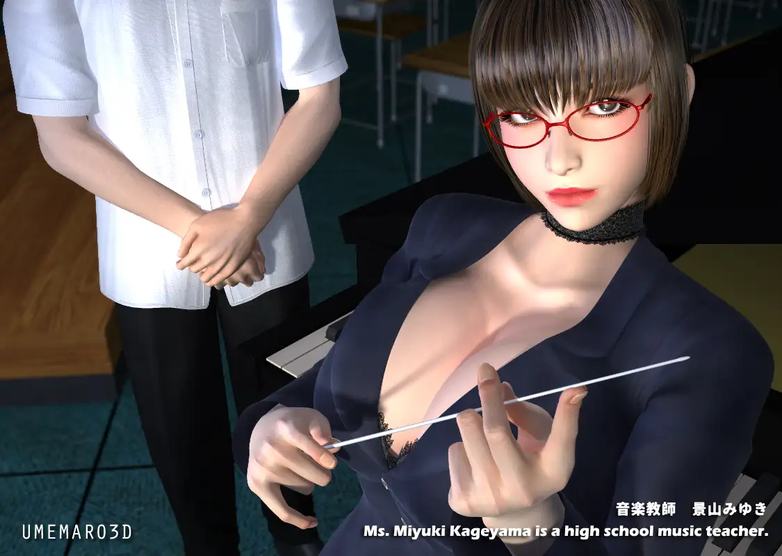 梅麻吕3D作品展示，高质量3D角色建模